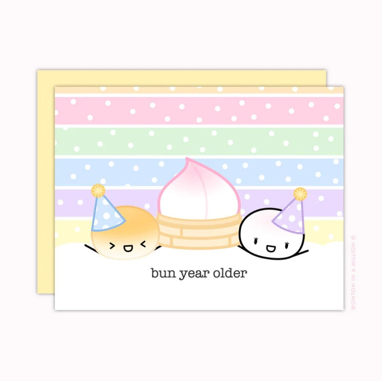 Birthday Party "Bun Year Older" | Greeting Card