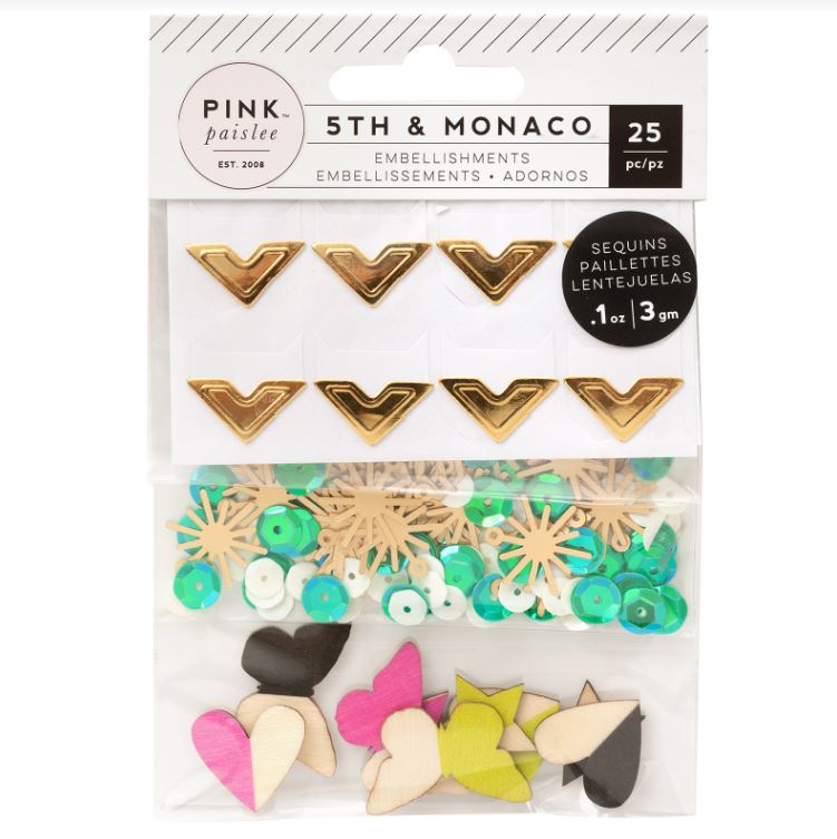 5th And Monaco - Mixed Embellishments