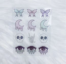Clear Pastel Goth | Sticker Sheet