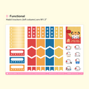 Year Of The Tiger | Hobonichi Cousins Sticker Kit