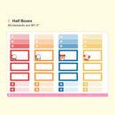 Year Of The Tiger | Hobonichi Cousins Sticker Kit