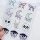 Clear Pastel Goth | Sticker Sheet