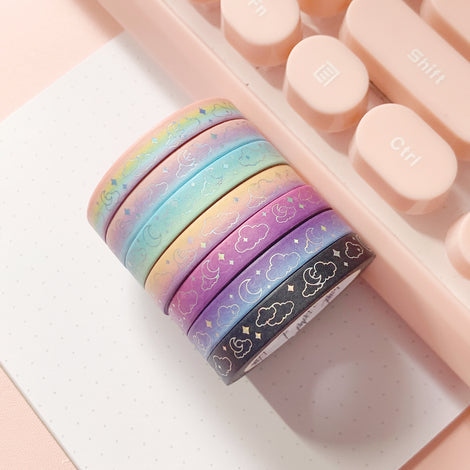 Cotton Candy Skinny Moonlight | Washi