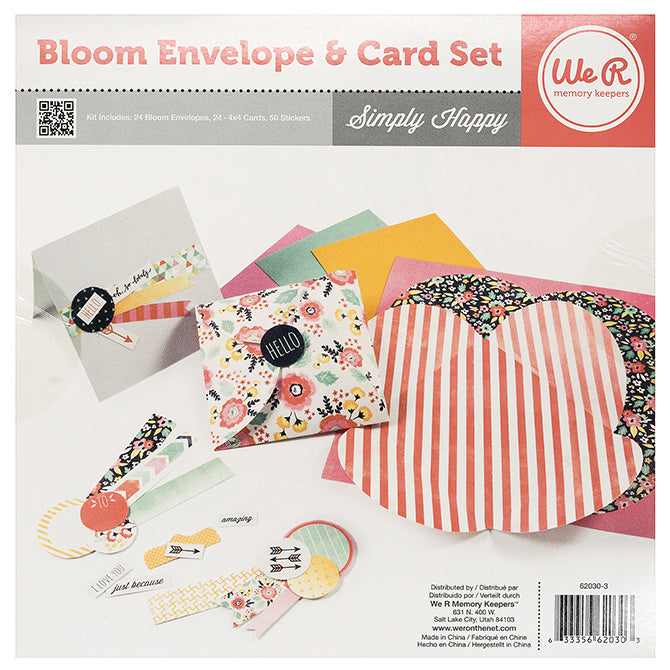 Bloom Envelope and Card Set