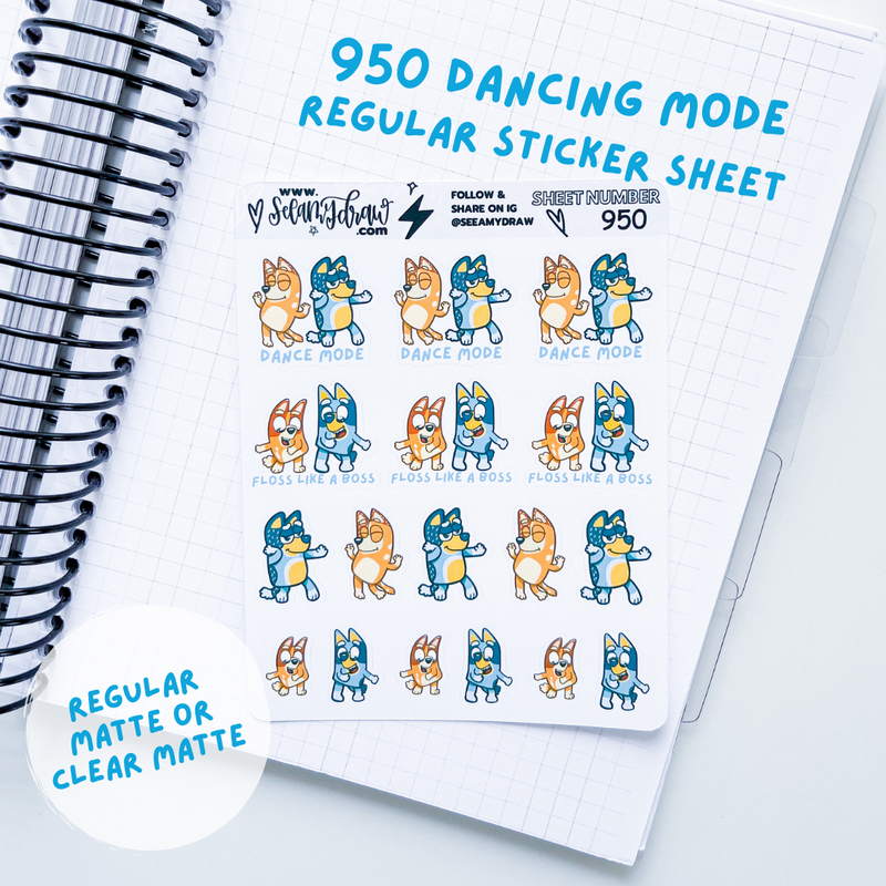 Dancing Mode | Sticker Sheet