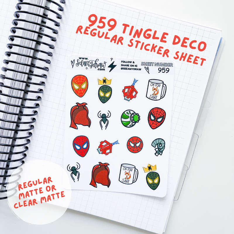 Tingle Deco | Sticker Sheet