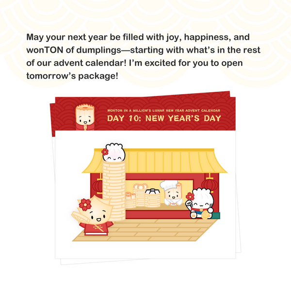 [Day 10] Year Of The Tiger 2022 | Steam Team at Dimsum | Washi Stand