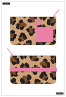 Leopard Pouch with Pen Loop