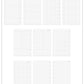Clear Sticker Planning Guide - Mini