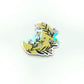 Adorned Moon - Holographic Sticker