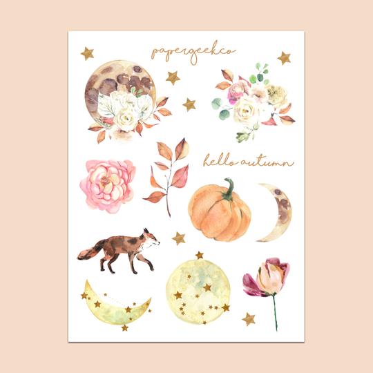 Autumn Celestial | Sticker Sheet