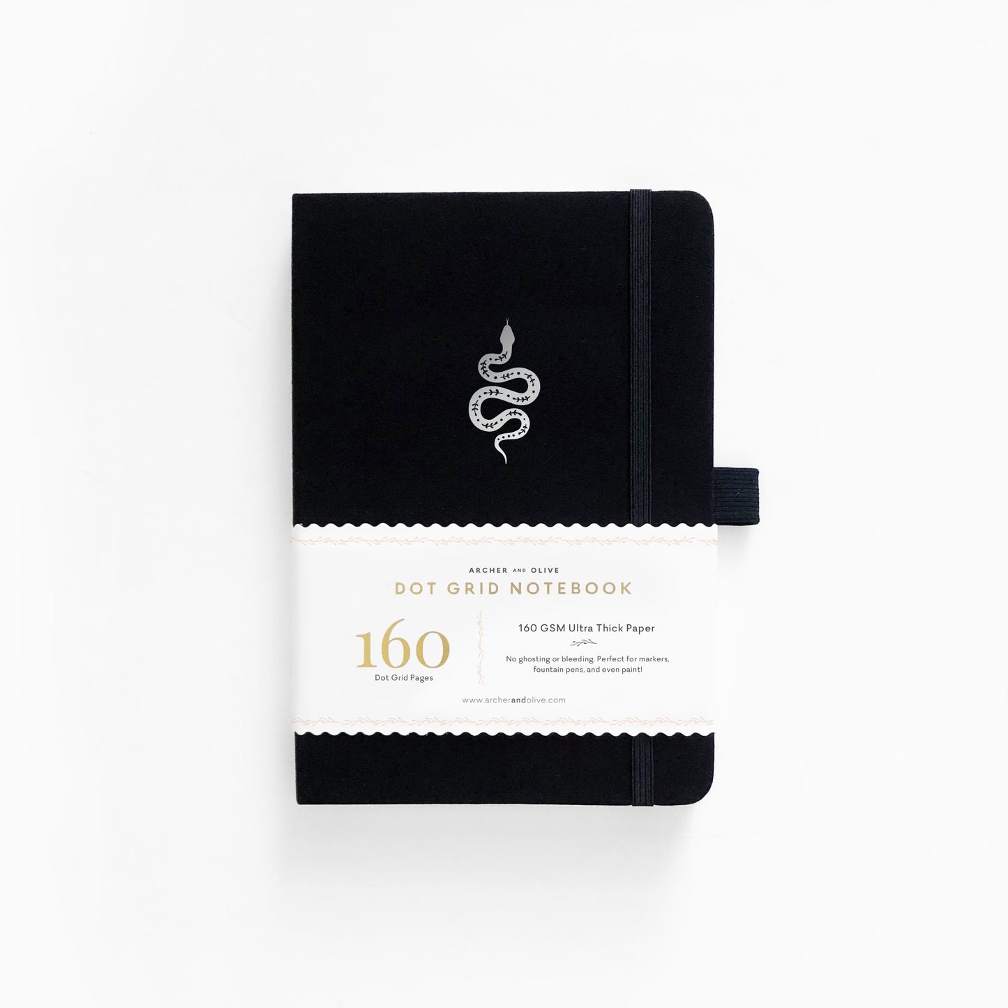 B5 Garden Slither Dot Grid Notebook