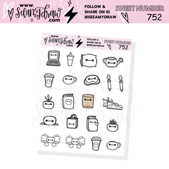 Baycon Mixed | Sticker Sheet