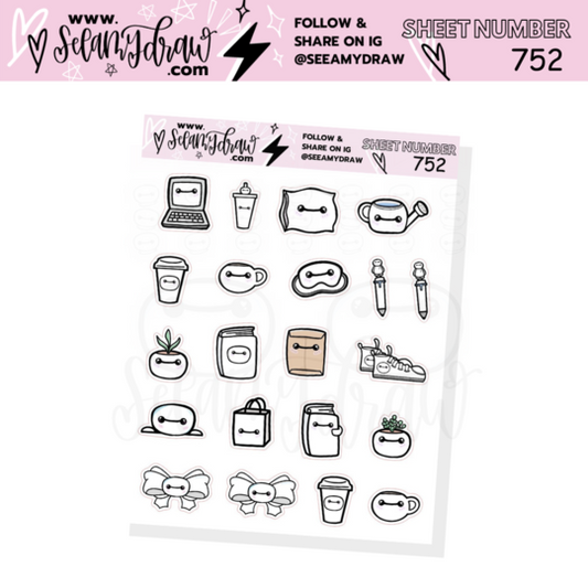 Baycon Mixed | Sticker Sheet