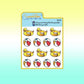 Beach Accessories  | Sticker Sheet