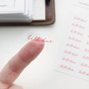 Bill due | Sticker Sheet