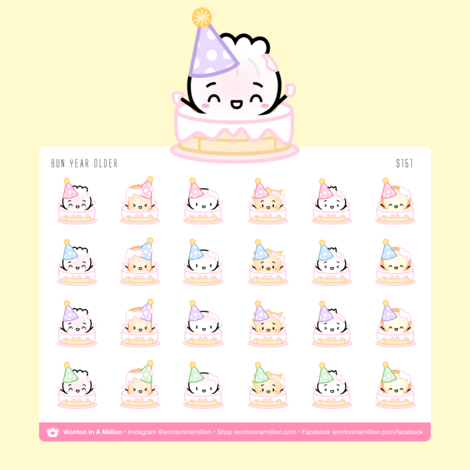 Birthday | Sticker Sheet