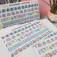 Birthday | Washi Sticker Sheet