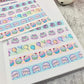 Birthday | Washi Sticker Sheet