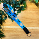 Blue Corgi | Wristlet Lanyard