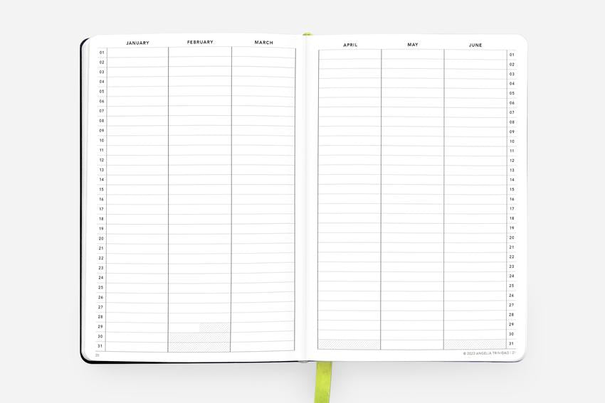 Lush Green - Daily - Undated | Planner