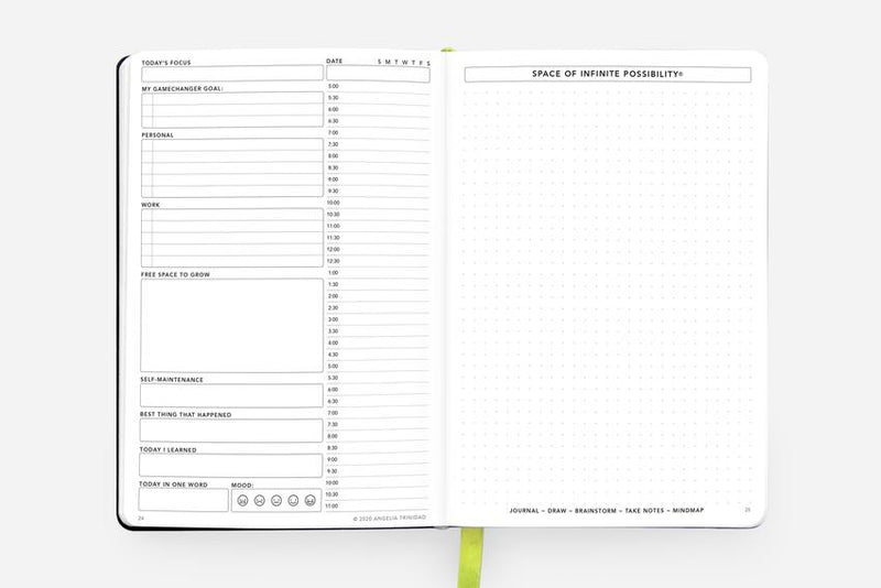 Lush Green - Daily - Undated | Planner