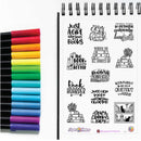 Book Love Version 2 | Sticker Sheet