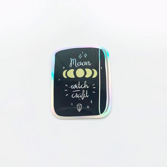 Book of Witchcraft - Holographic Sticker
