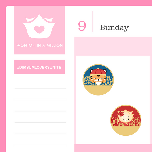 Lunar New Year 2022 - Year Of The Tiger Advent Countdown | Sticker Sheet