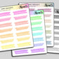 CLEAR Highlight Stickers