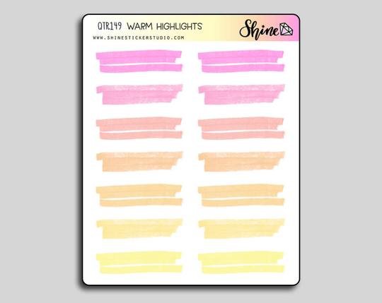 CLEAR Highlight Stickers