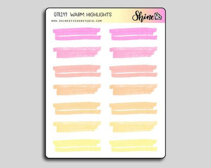 CLEAR Highlight Stickers