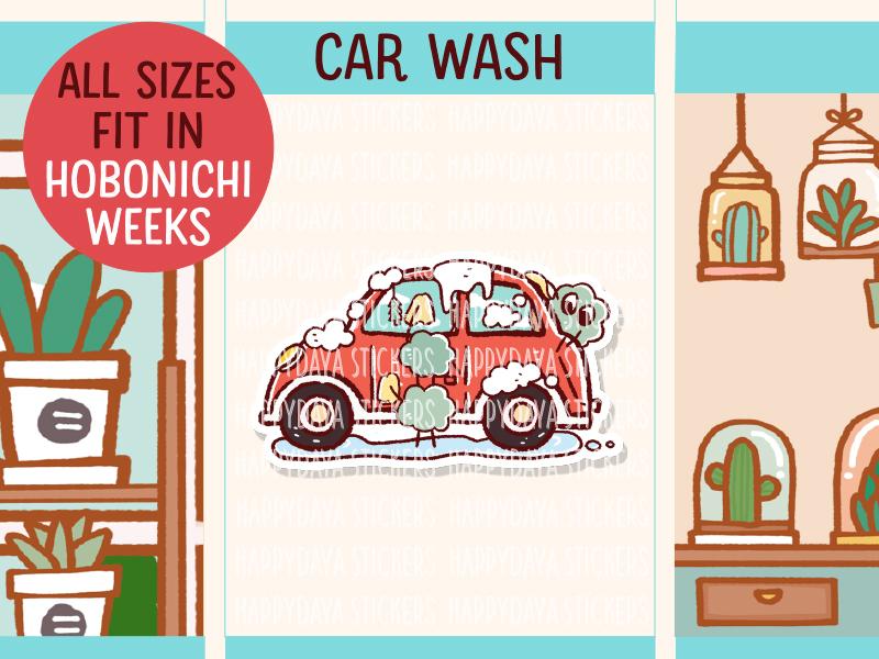 Car Wash | Sticker Sheet