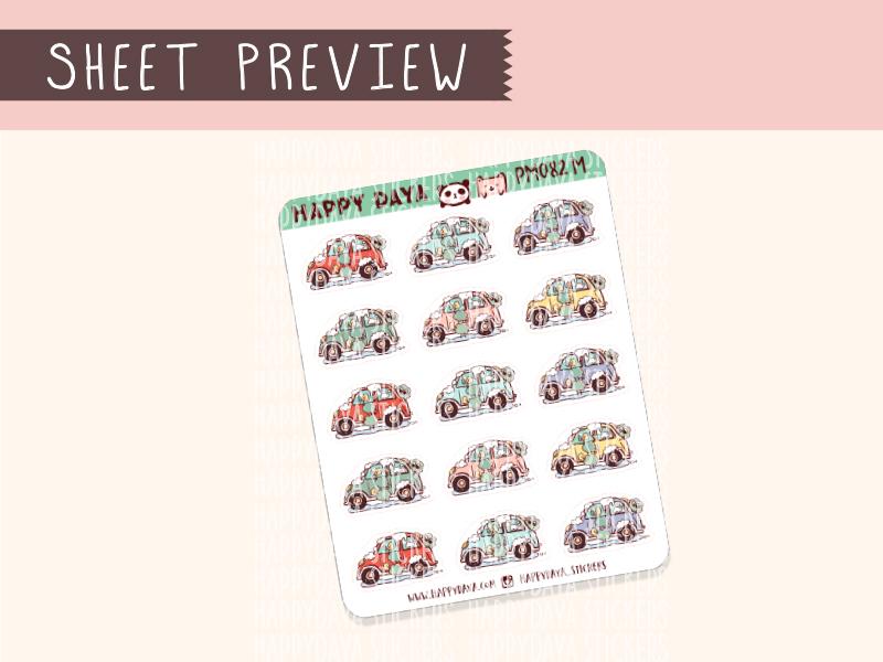 Car Wash | Sticker Sheet