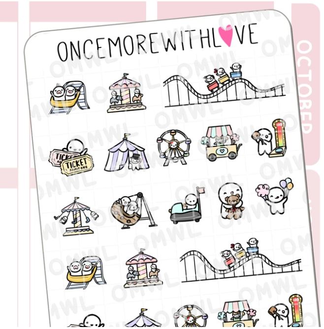 Carnival Fair | Sticker Sheet