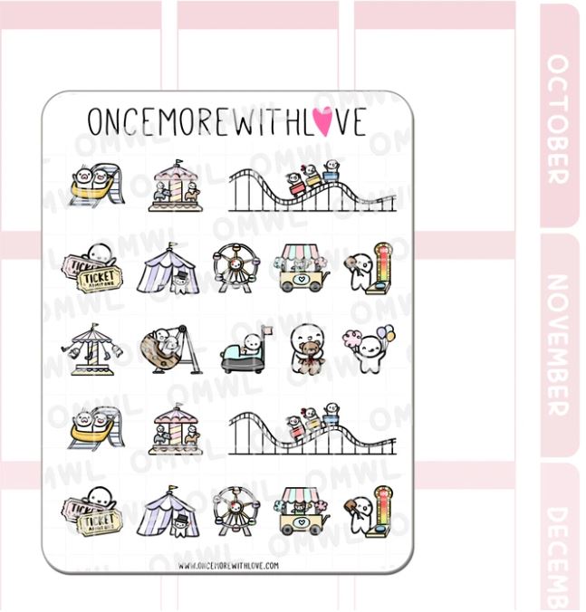 Carnival Fair | Sticker Sheet