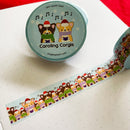 Caroling Corgi | Washi