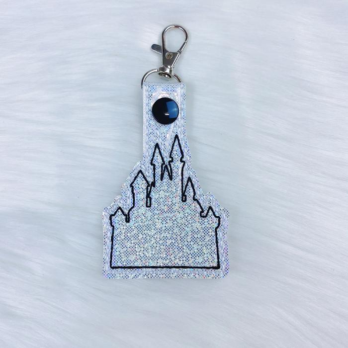 Castle Snap Feltie Snap-Tab Charm
