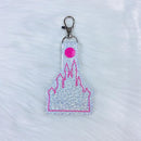 Castle Snap Feltie Snap-Tab Charm