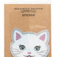 Cat - Vinyl Sticker