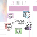 Change Bedsheets | Sticker Sheet