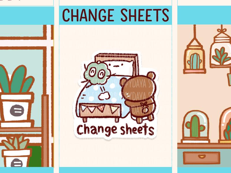 Change Sheets | Sticker Sheet