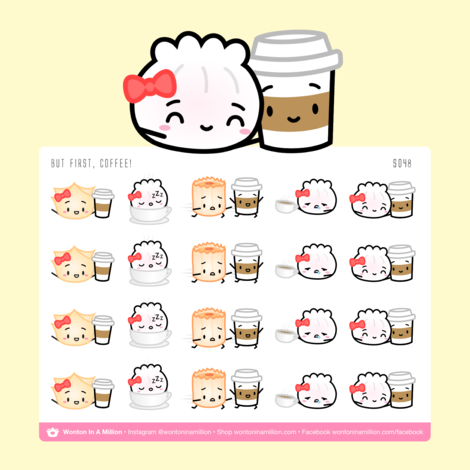 Coffee | Sticker Sheet – Stickie Planning