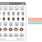 Coffee Love  | Sticker Sheet