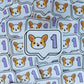 Corgi Social Media Like | Clear Vinyl Sticker