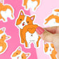 Corgi Heart Butt | Vinyl Sticker