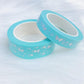 Cotton Candy Blue Bat Bow Magic | Washi Tape Bundle