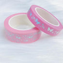 Cotton Candy Pink Bat Bow Magic | Washi Tape Bundle