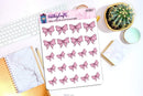 Cute Pink Bows | Sticker Sheet