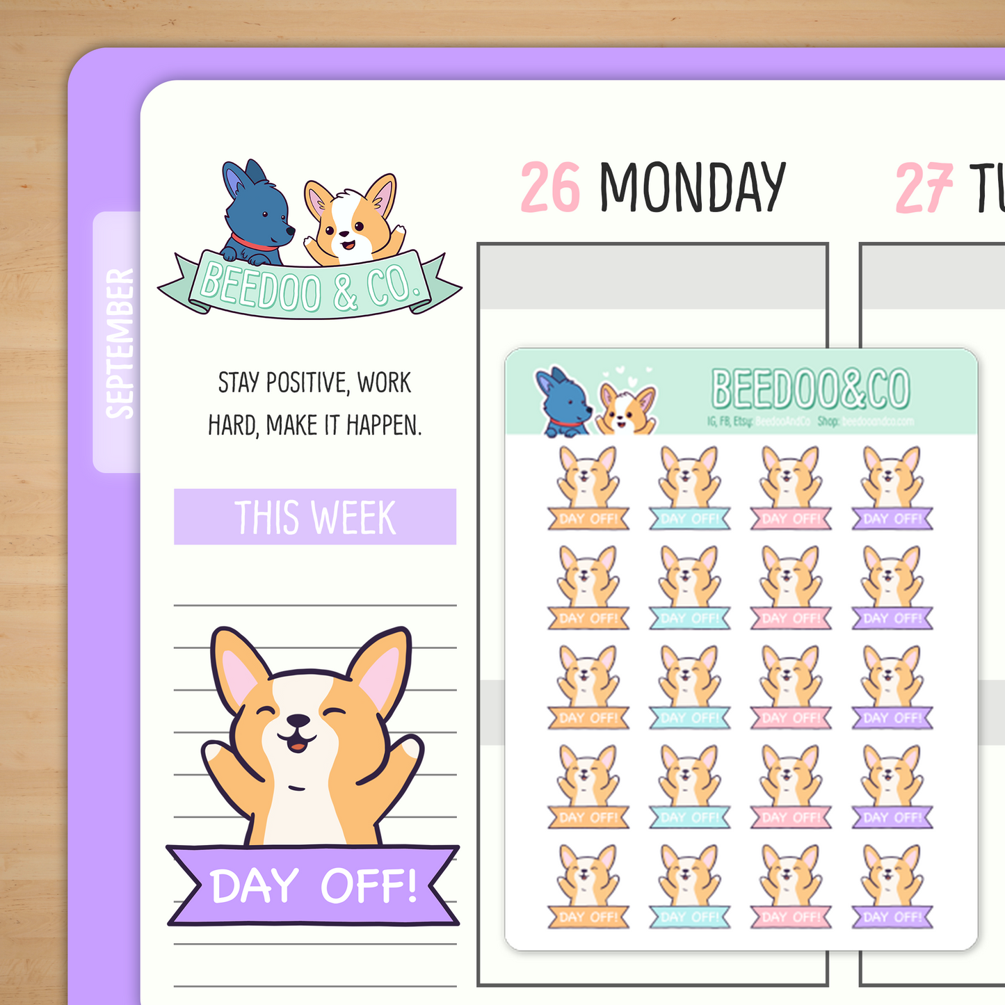 Day Off | Sticker Sheet